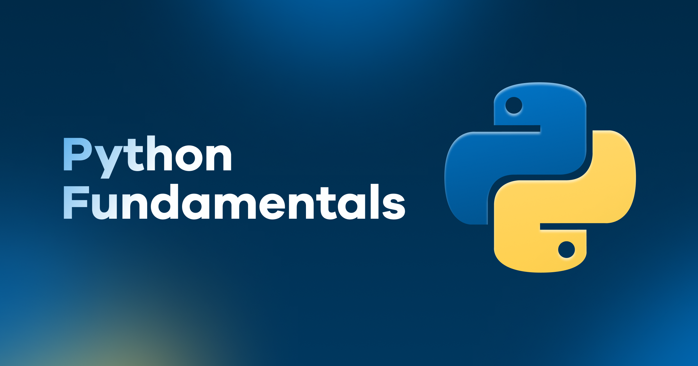 Python Fundamentals